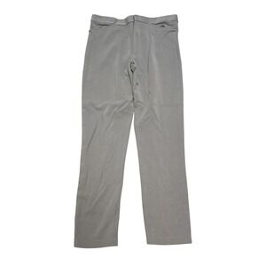Ralph Lauren Black Label Pants Size 2 Beige Viscose Stretch Straight‎ Leg Luxury